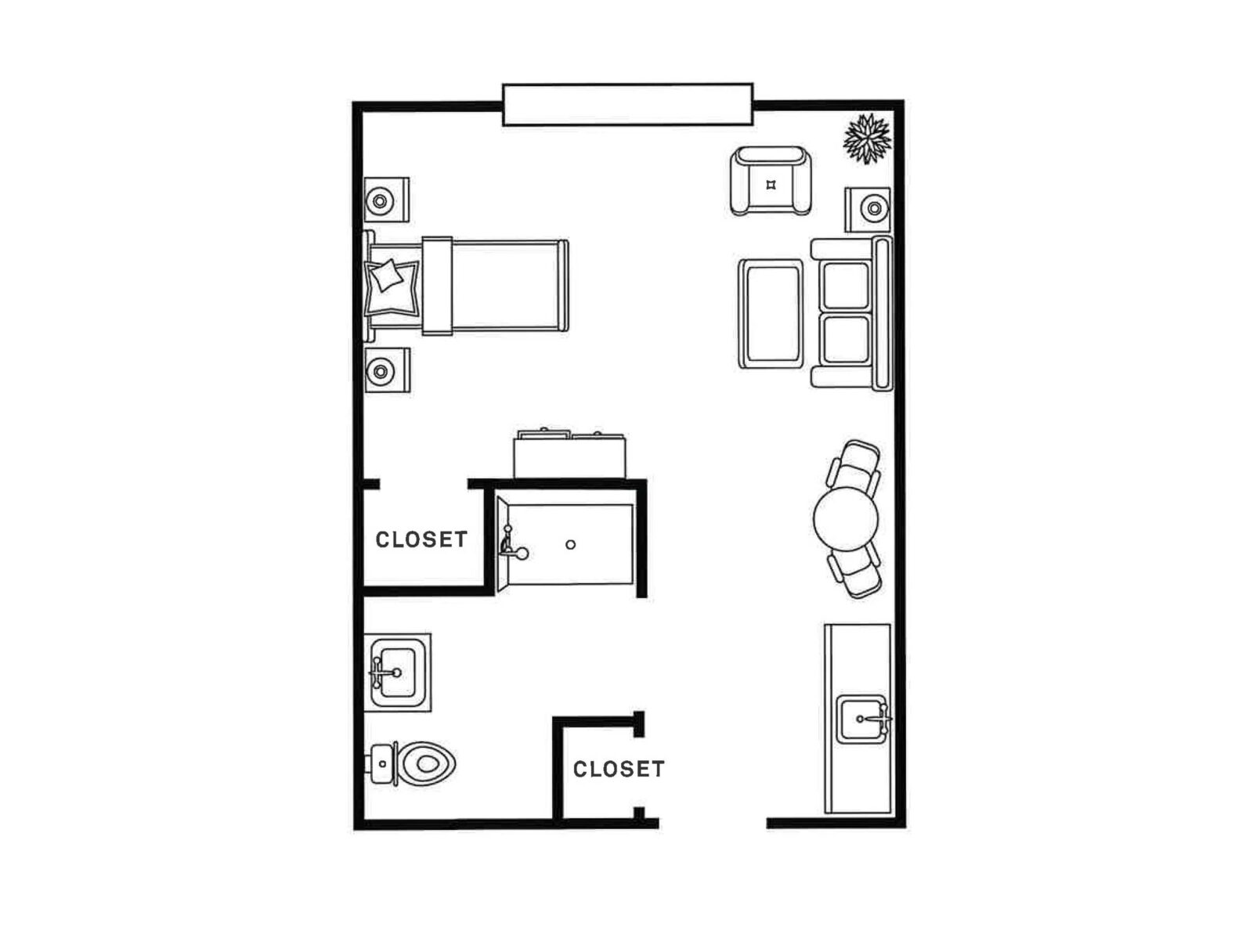 Studio Floor Plan